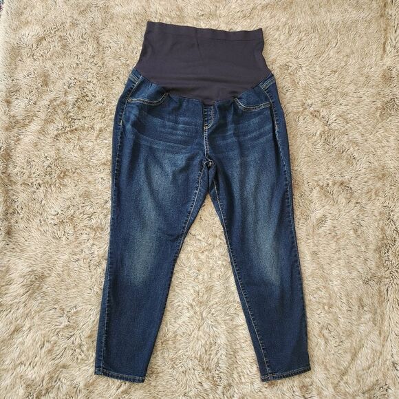 a:glow Denim - a:glow 18WS Maternity Leggings with‎ Belly Band